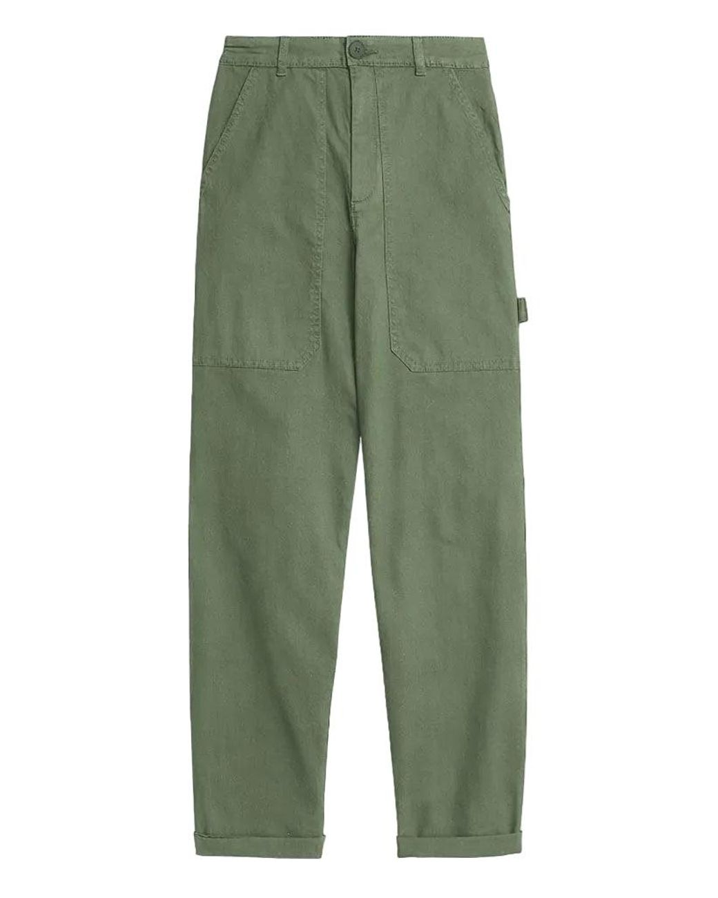 Secret Label Green Relaxed Fit Carpenter Trousers