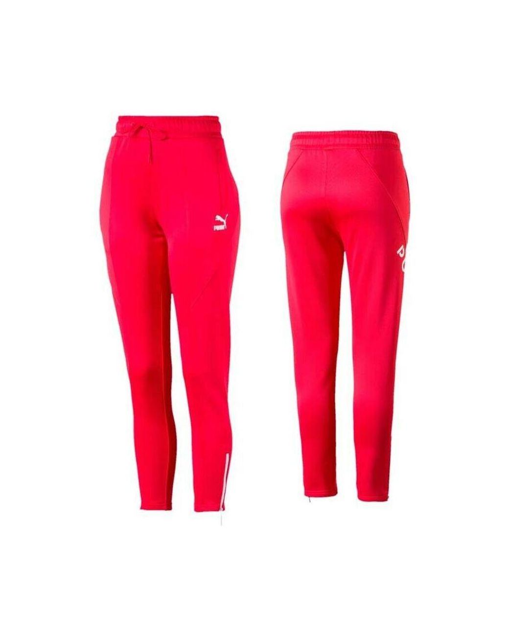 PUMA Xtg 94 Red Track Pants - Textile | Lyst UK