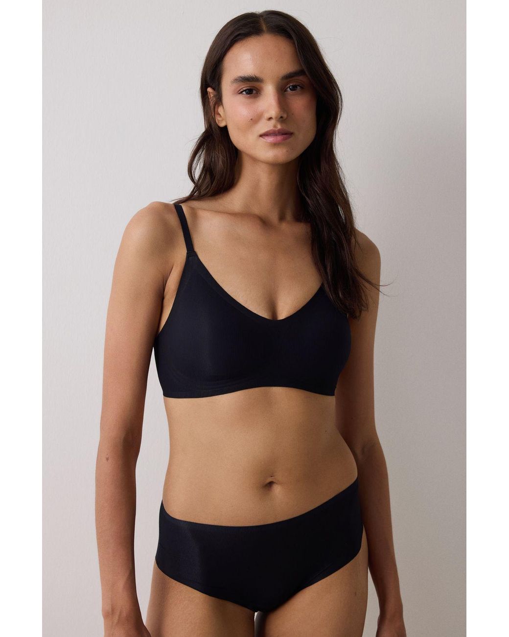 Penti Black Jersey Bralette Bra