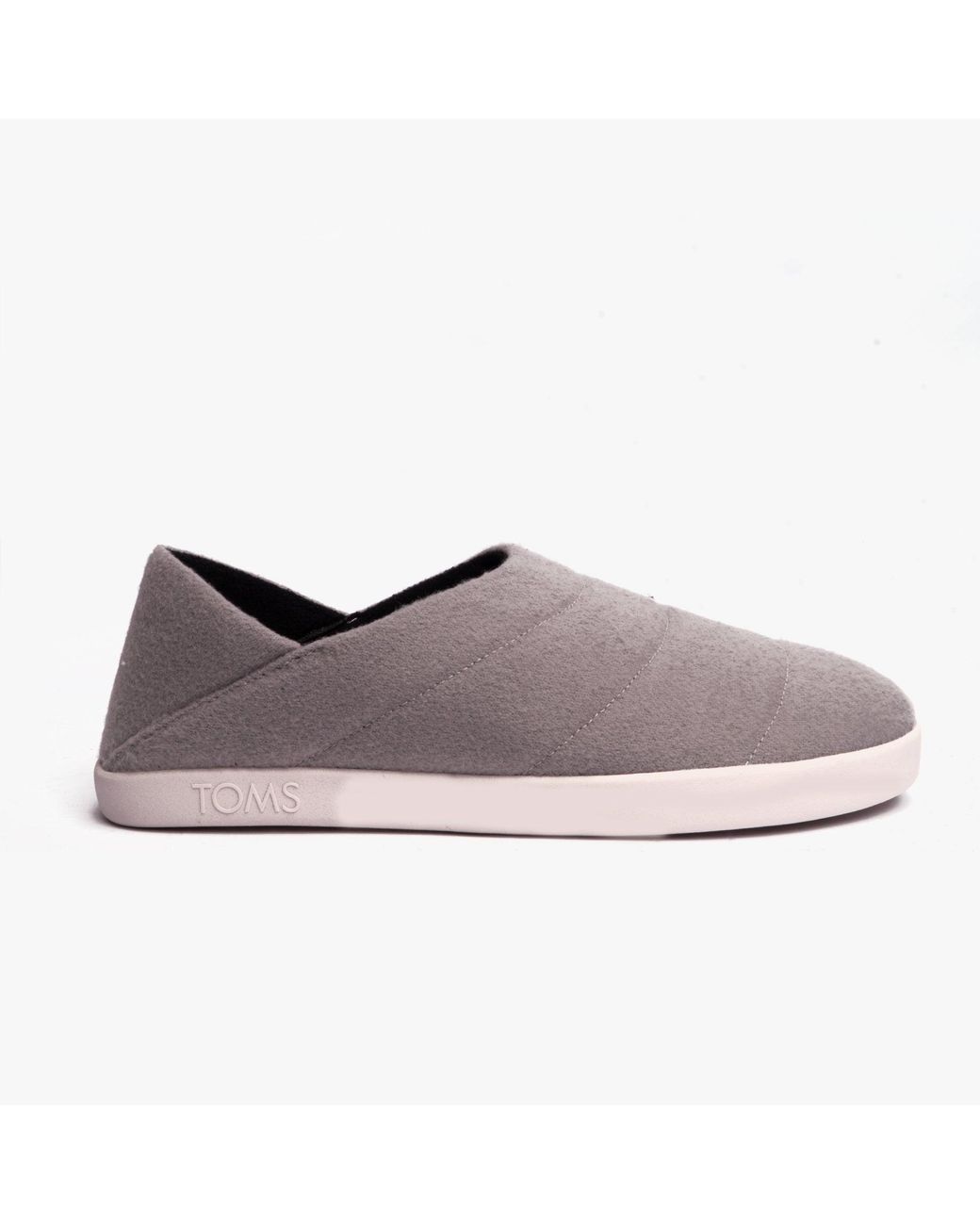 TOMS Gray Ezra Slippers Shadow for men