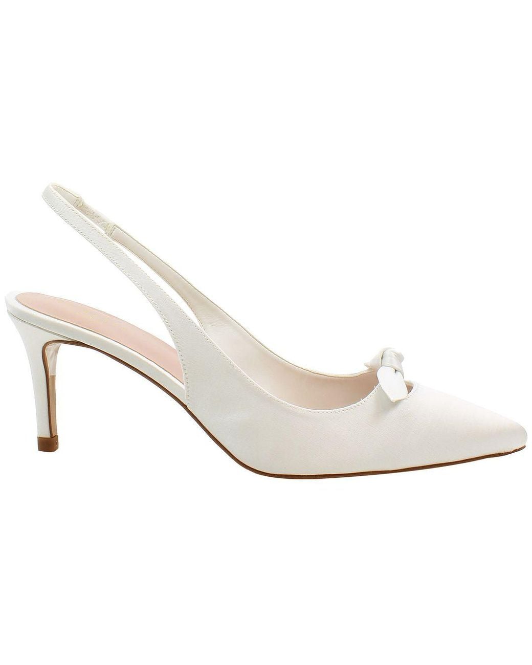 Ted Baker White Tezzi Heels Leather