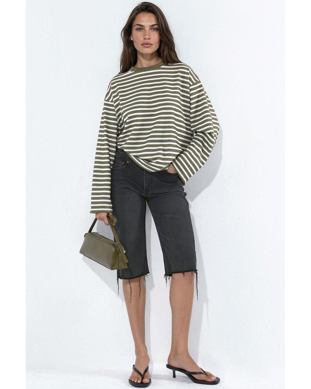 Hiccup Gray Striped Long Sleeve T-Shirt