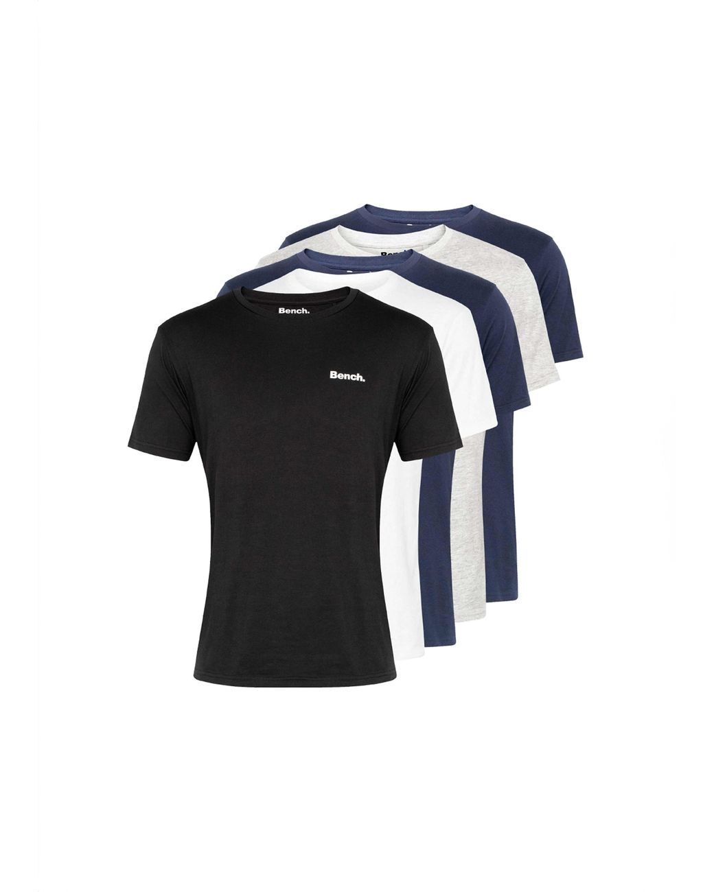 Bench Black 5 Pack 'Josh' T-Shirt for men