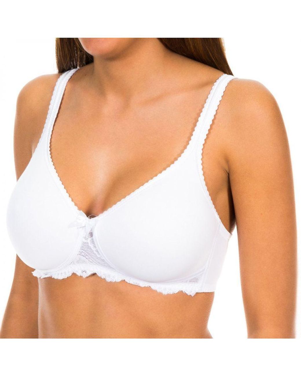 Playtex S Non-wired Bra With Cups P04mw in White