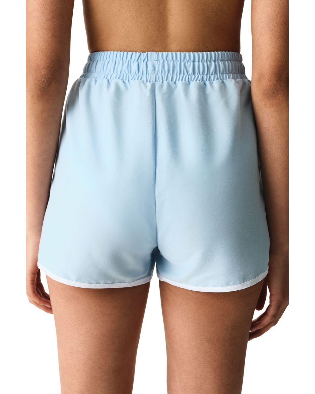 Penti Blue Mid-Waist Woven Board Shorts