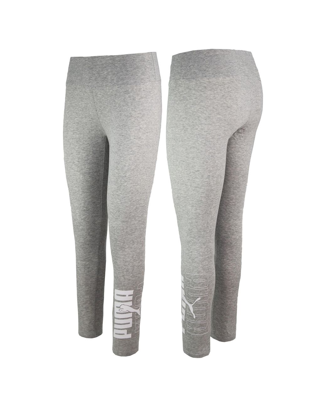 PUMA Gray Rebel Leggings Cotton