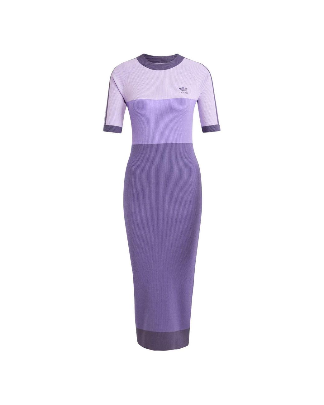 Adidas Originals Purple Kseniaschnaider Knit Dress