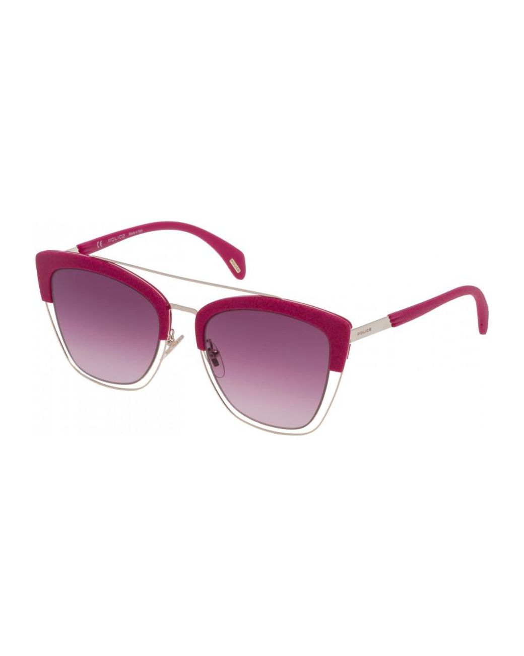 Police Purple Spl618548Ffx 54 Sunglasses