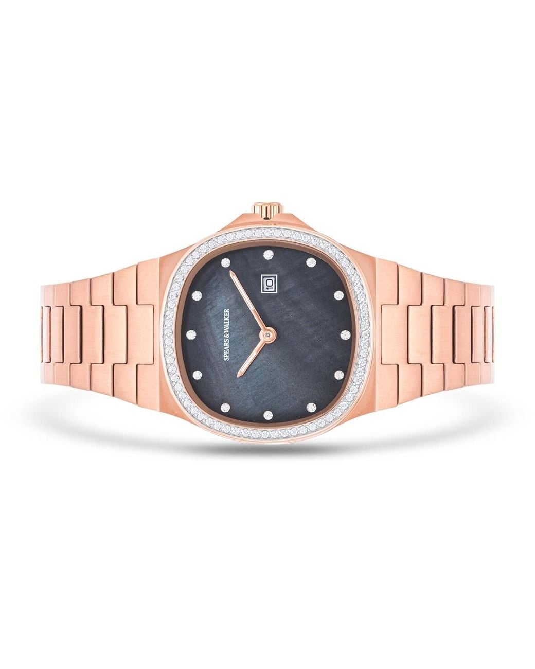 Spears & Walker Pink Stainless Steel Watch Approx. 31.2 Mm