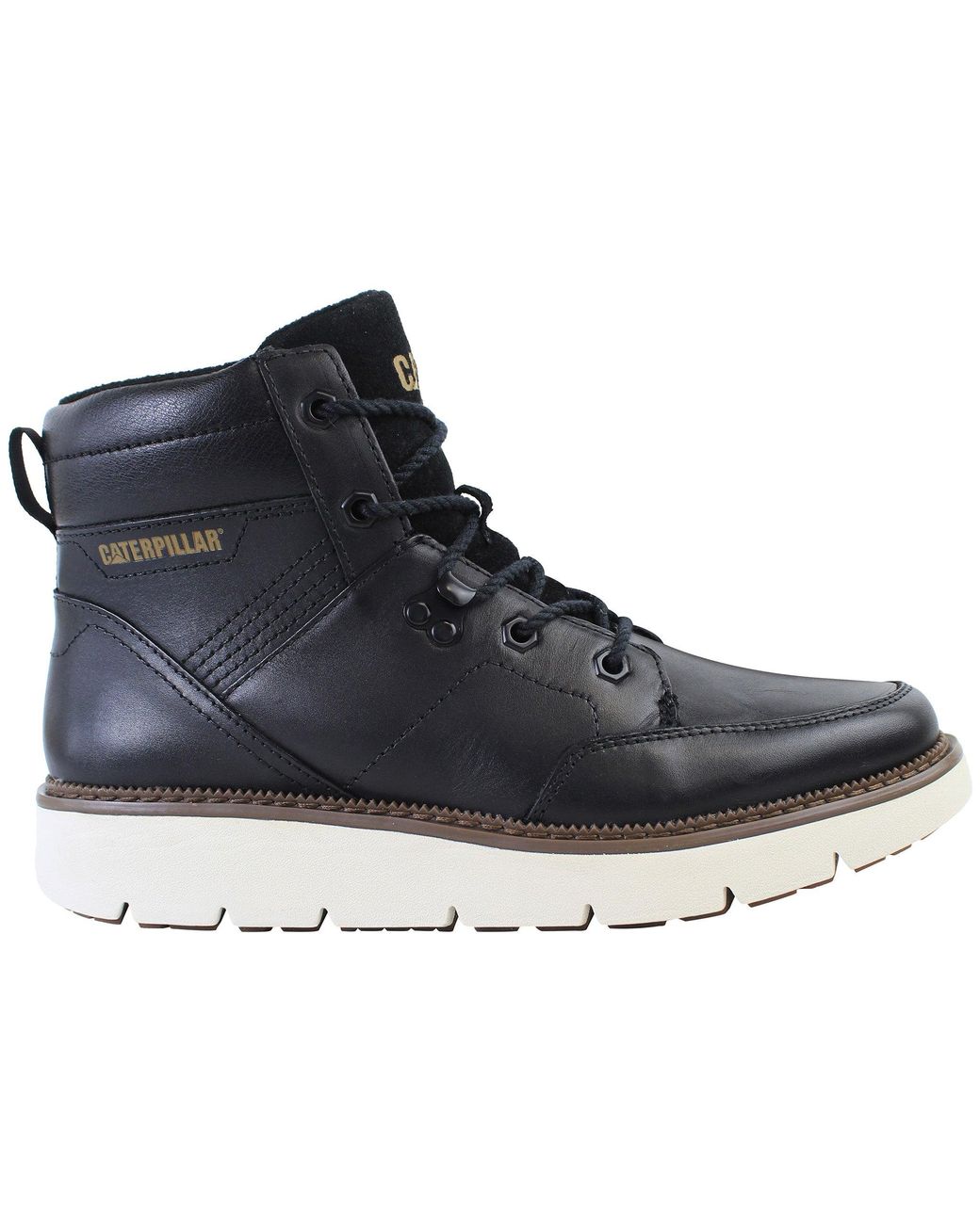 Caterpillar Black Chariot Mid Fleece Boots