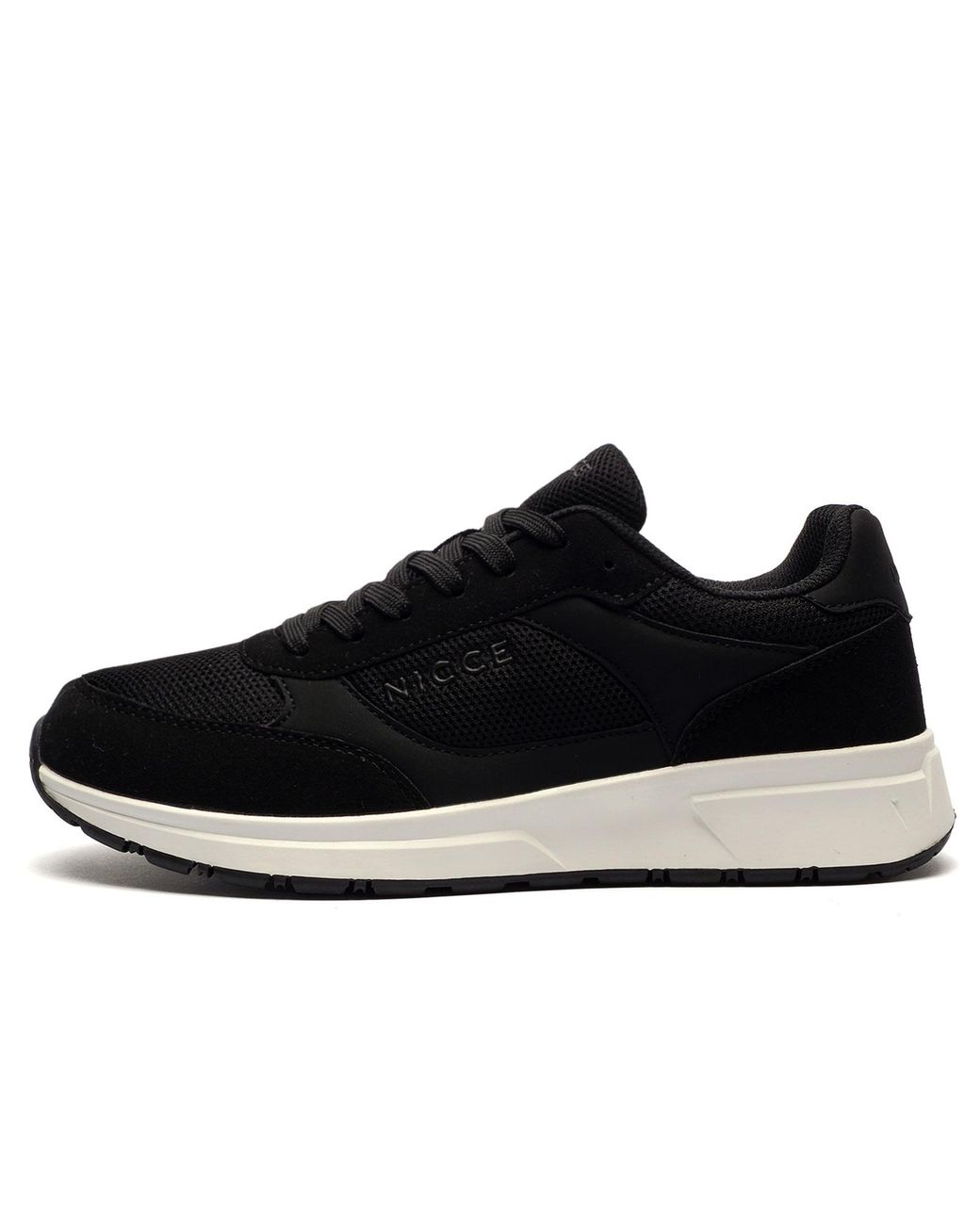 Nicce London Black Varyan Trainers for men