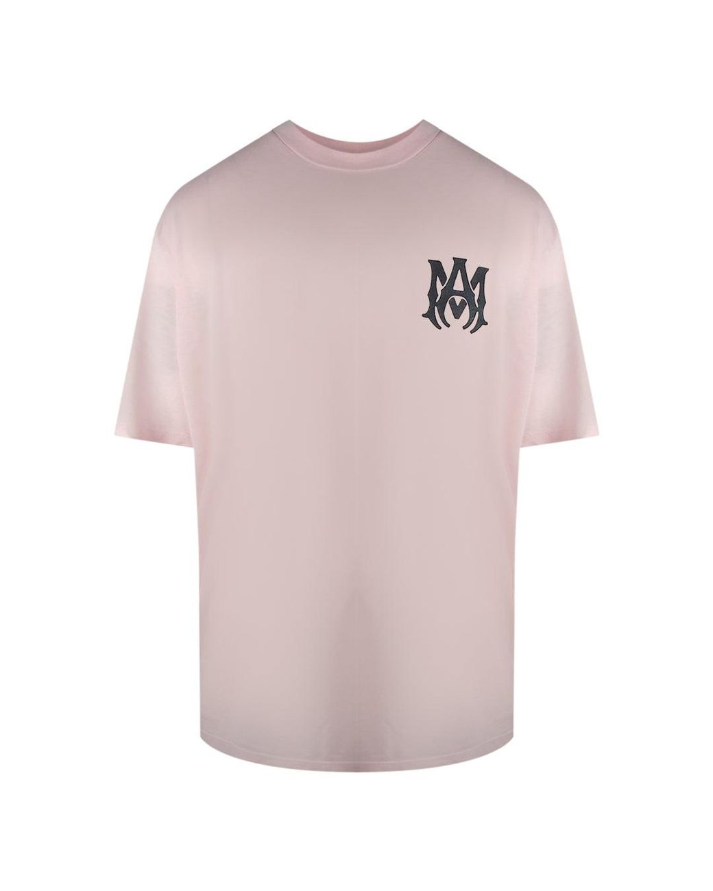 Amiri Pink Puff Logo T-Shirt Cotton for men