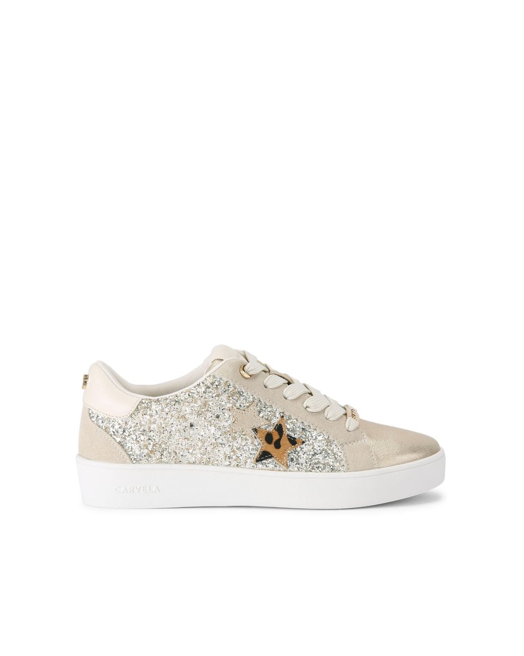 Carvela Kurt Geiger Natural Galassia Sneakers