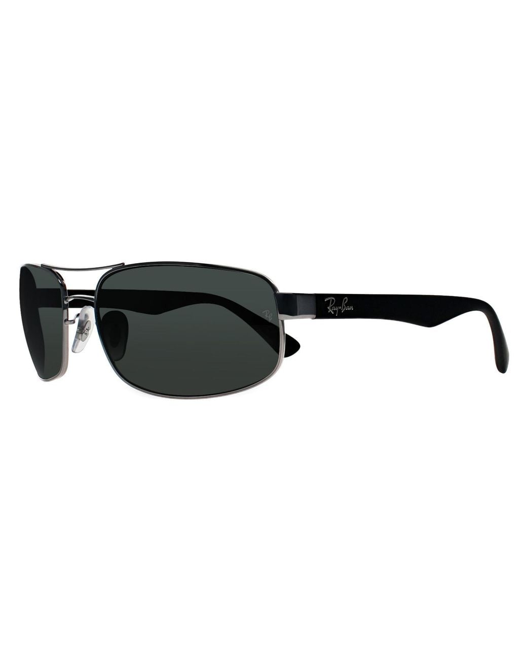 Ray-Ban Black Rayban Sunglasses 3445 004 Gunmetal for men