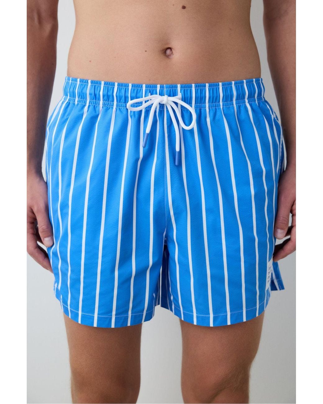Penti Blue Thick Stripe Shorts for men