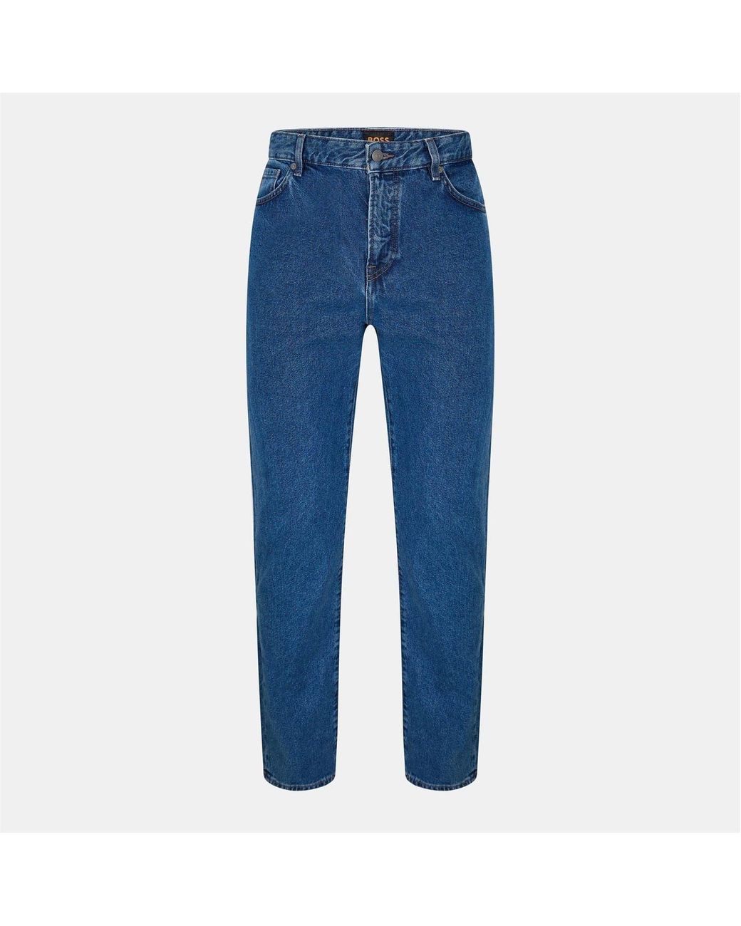 Boss Blue Re.Maine Five Pocket Design Jeans for men