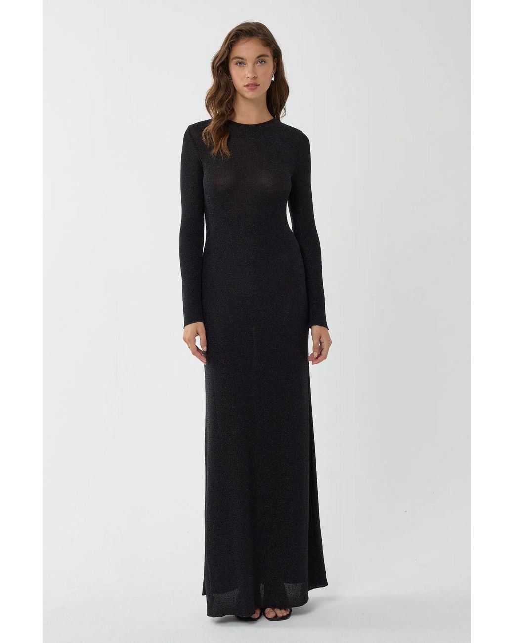 Hiccup Black Elegant Maxi Dress