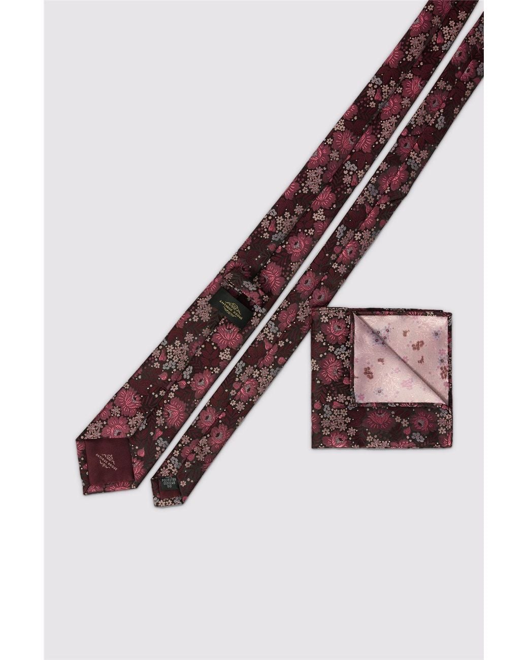 Antique Rogue Purple Floral Tie for men