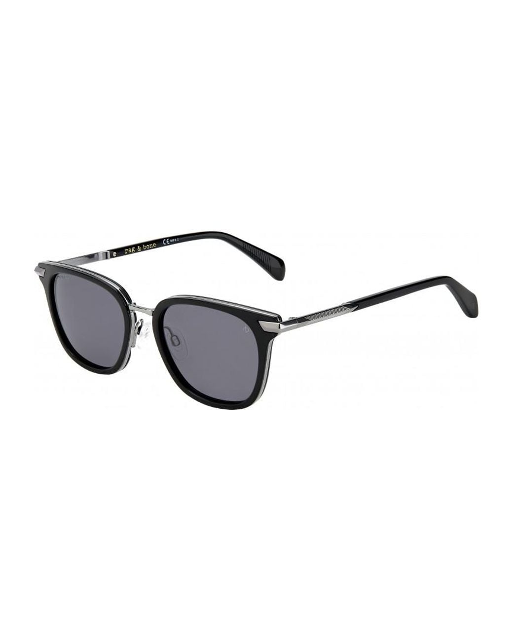 Rag & Bone Black Rnb6000-S-80752M9 Rnb6000 52 S 80752M9 Sunglasses