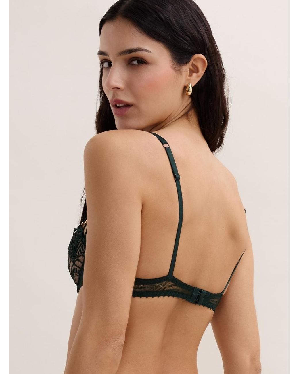 Aubade Black Vibes Half Cup Bra