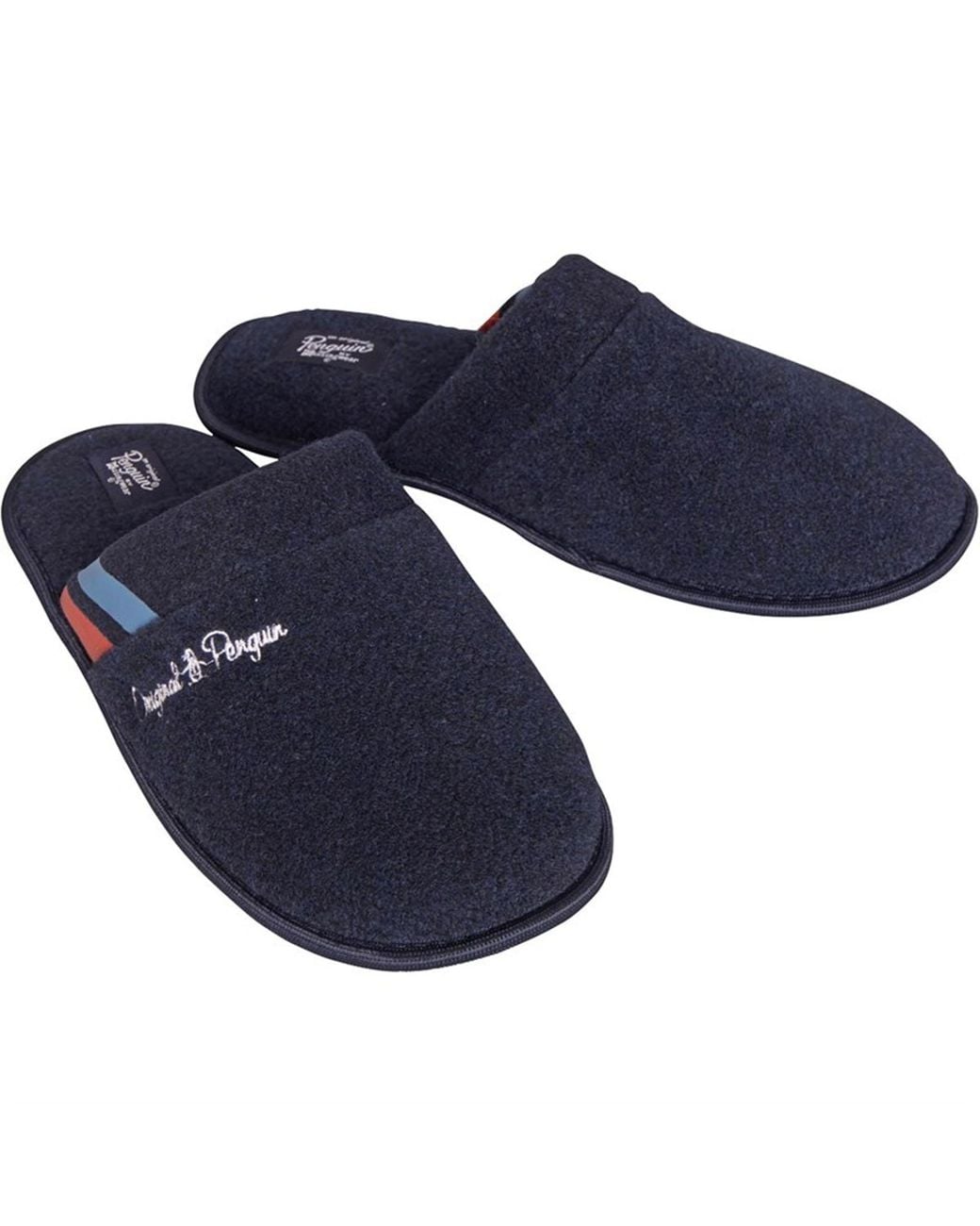 Original Penguin Blue Bedfordshire Slippers for men