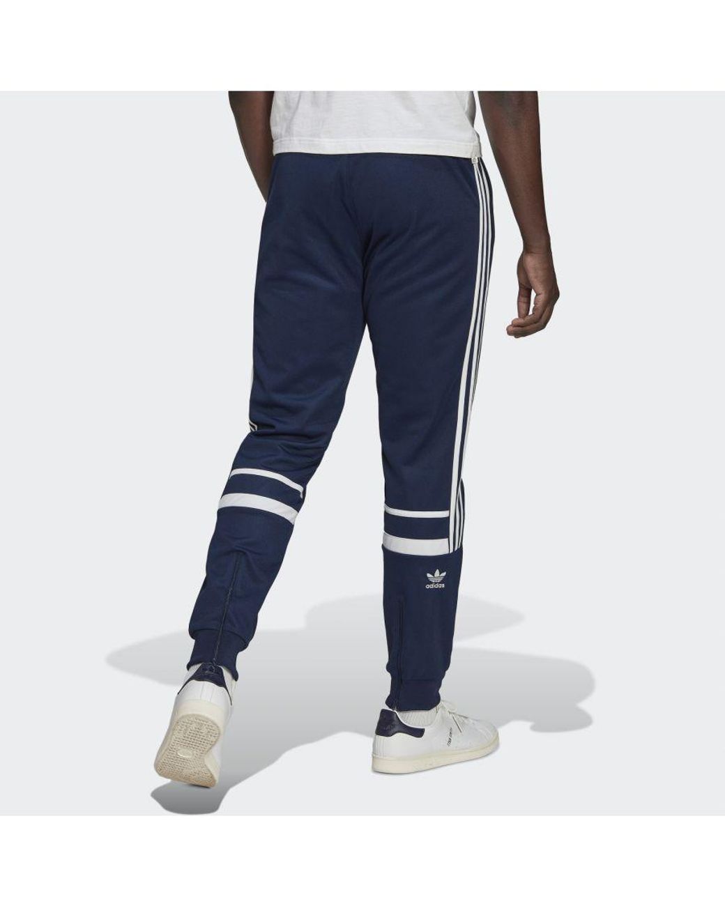 Adidas Originals Blue Adicolor Classics Cutline Pant for men