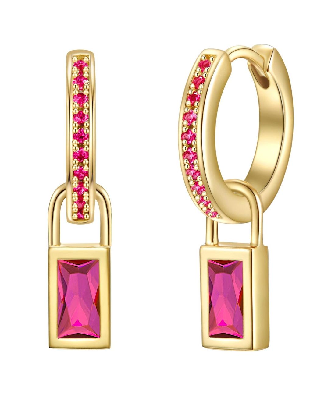 Glanzstücke München Pink Sterling Earring