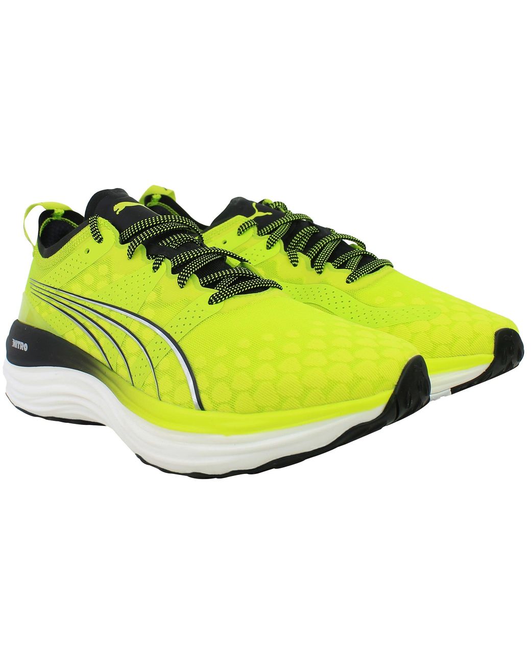 PUMA Yellow Foreverrun Nitro Running Shoes for men