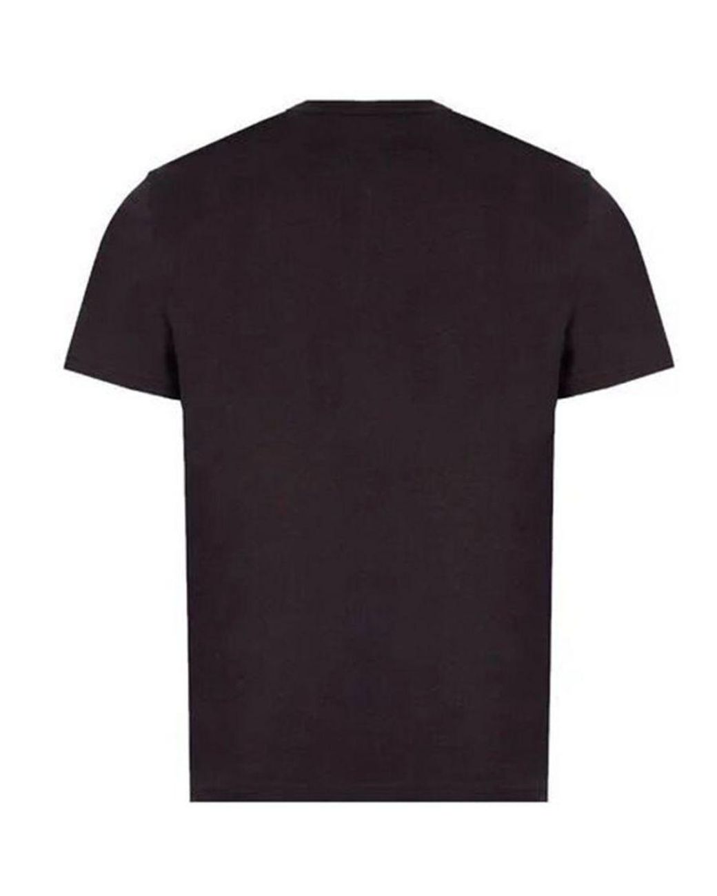 Belstaff Black Cotton Logo T-shirt for men