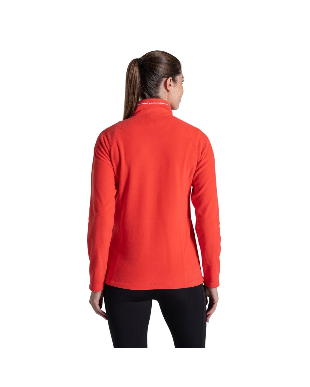 Craghoppers Red Ladies Miska Vi Half Zip Fleece Dawn)