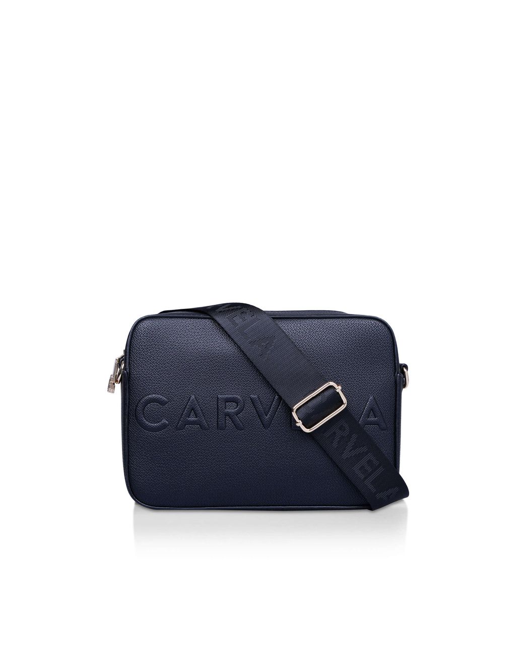 Carvela Kurt Geiger Blue Frame Cross Body Bag