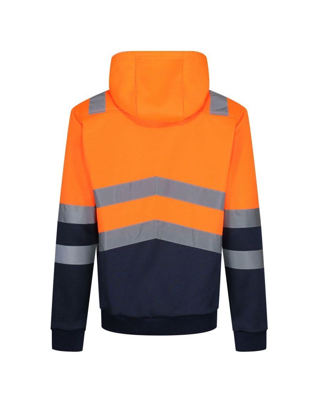 Regatta Orange Overhead High-Vis Hoodie for men