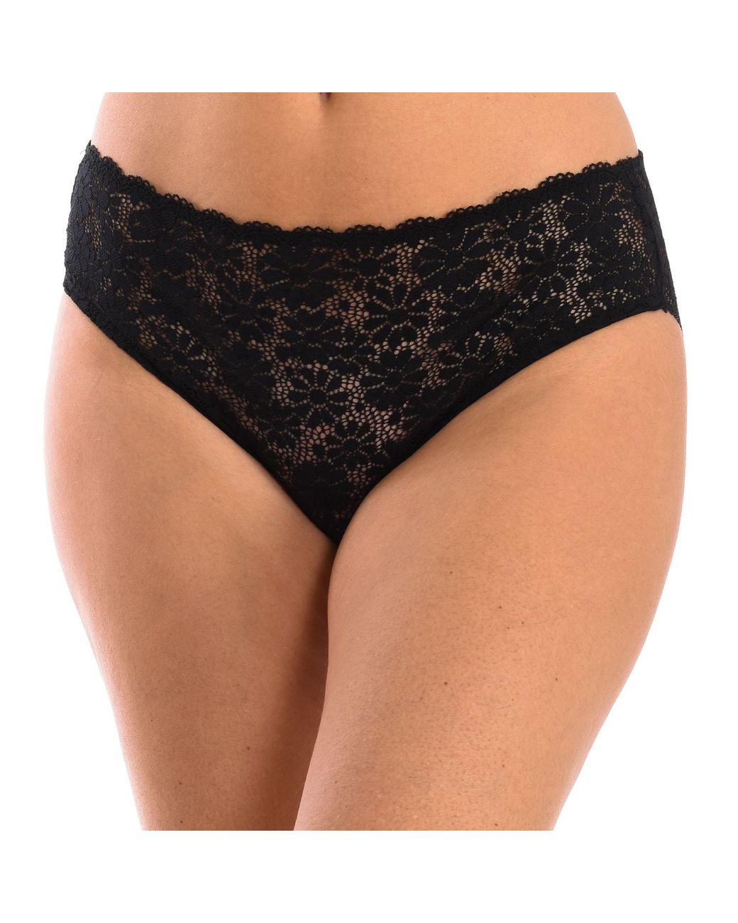Dim Black Lace Panties With Inner Lining 00Dd2 For Elegant And Sophisticated Design