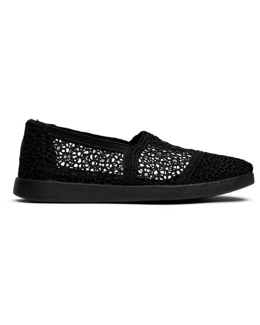 TOMS Black Classic Alpargata Plus Shoes