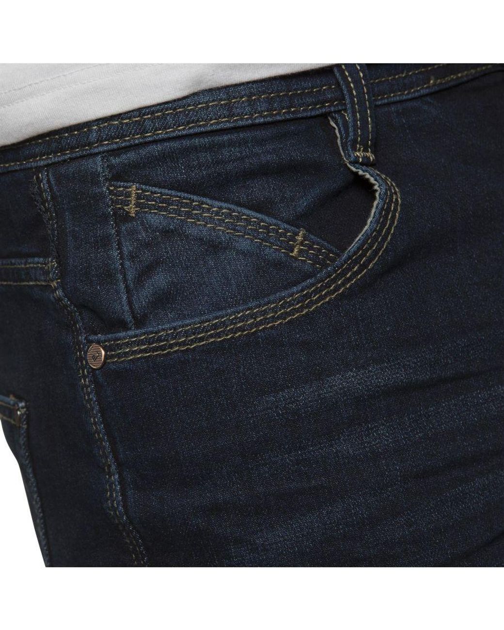 Eto Blue Tapered Fit Jeans for men