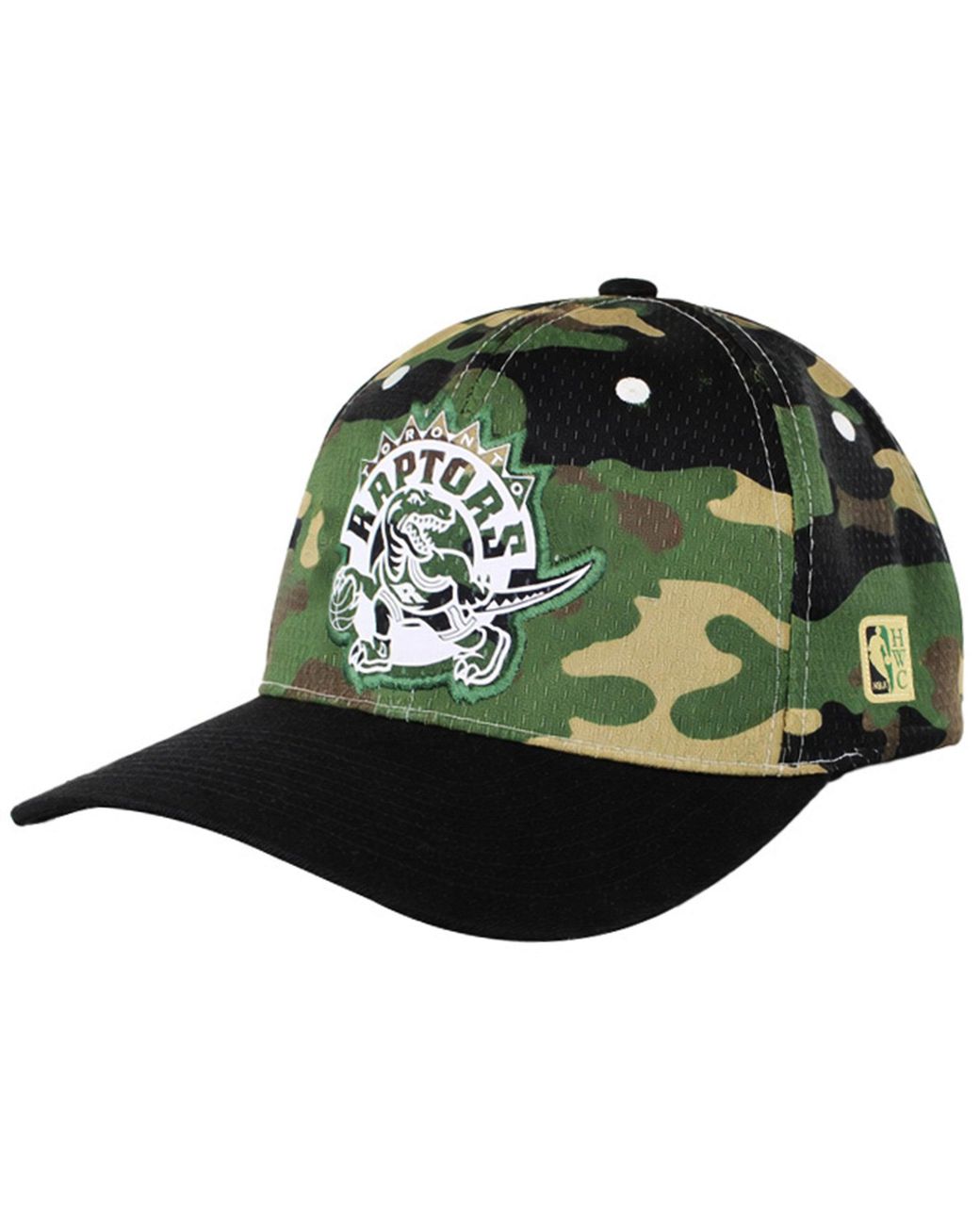 Mitchell & Ness Green Nba Toronto Raptors Mesh Camo Cap