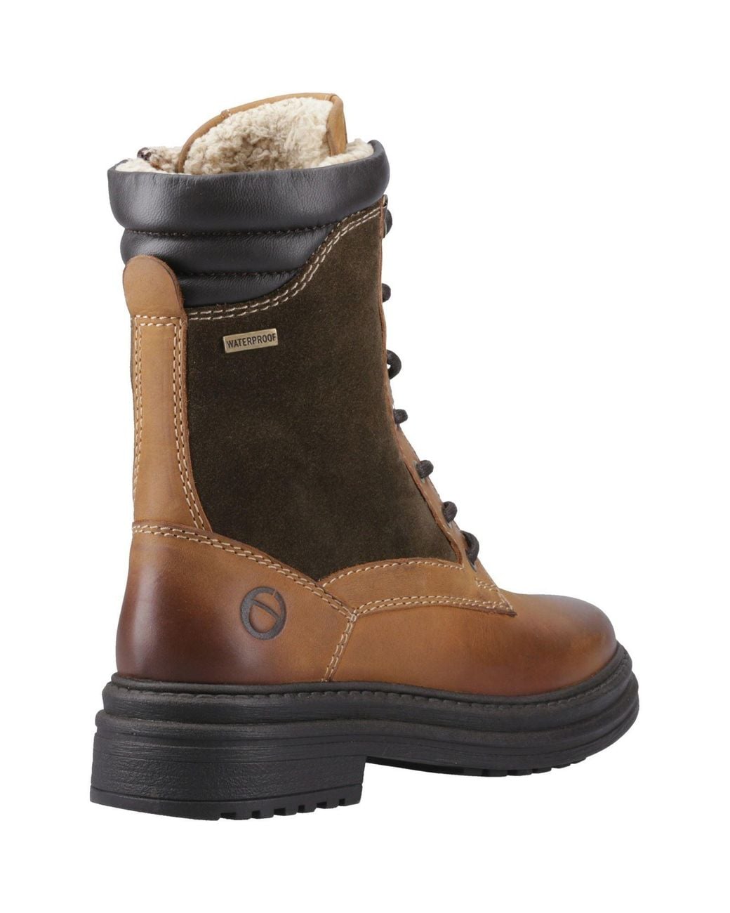 Cotswold Brown Lacock Leather Boots