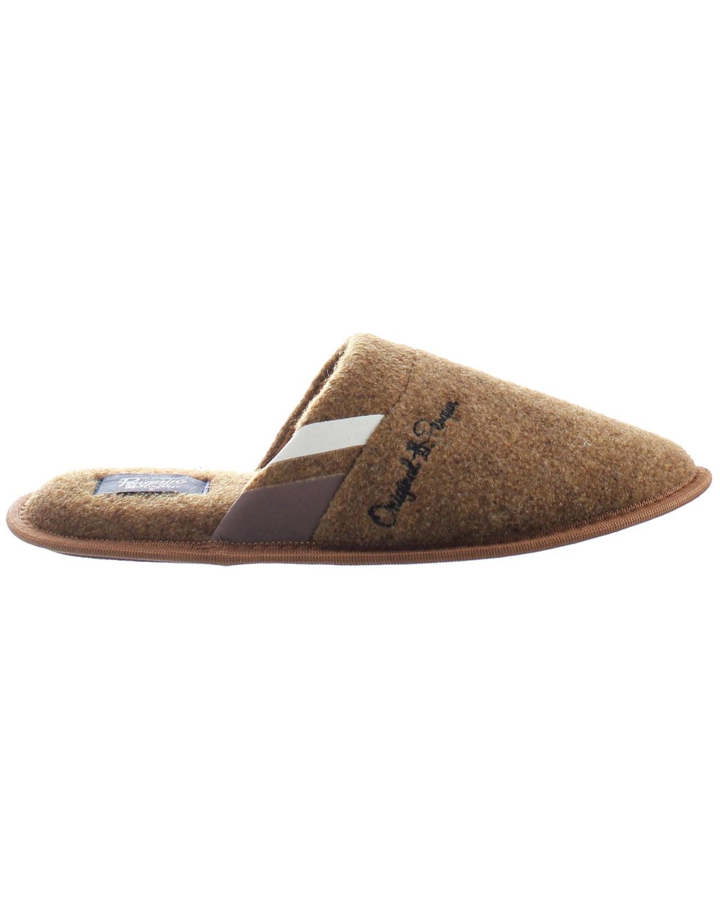 Original Penguin Brown Bedfordshire Tan Slippers for men