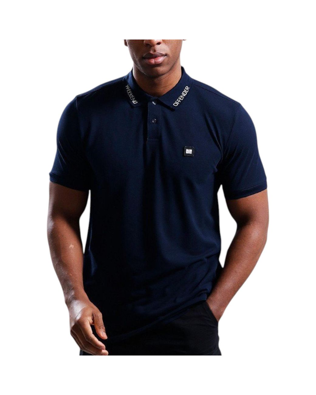Weekend Offender Blue Polo Shirt Colo Summer Top Wear Casual Cotton for men