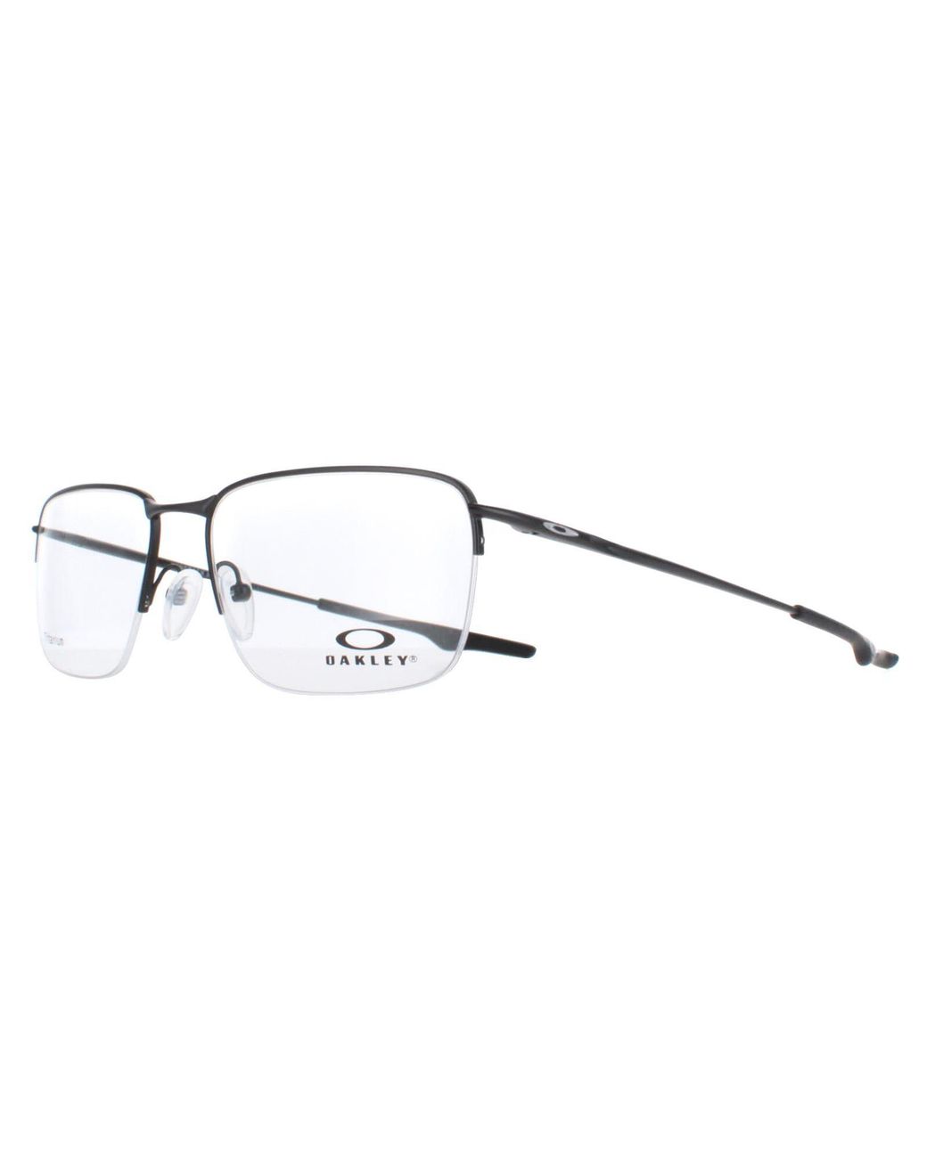 Oakley Brown Half Rimless Satin Ox5148 Wingback Sq Metal for men