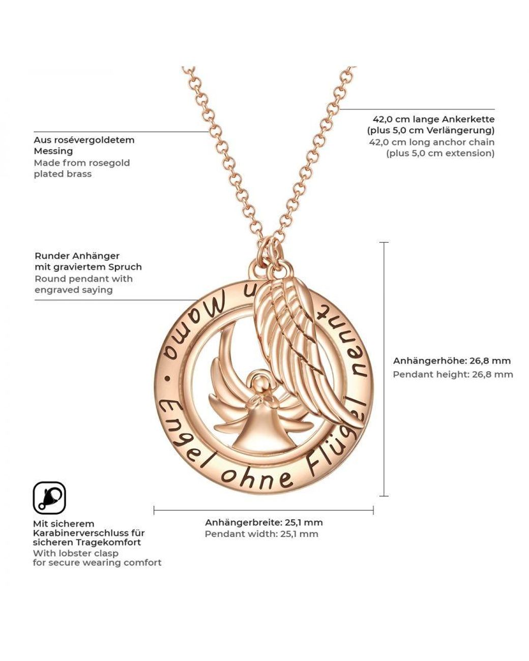 Rafaela Donata Metallic Brass Necklace