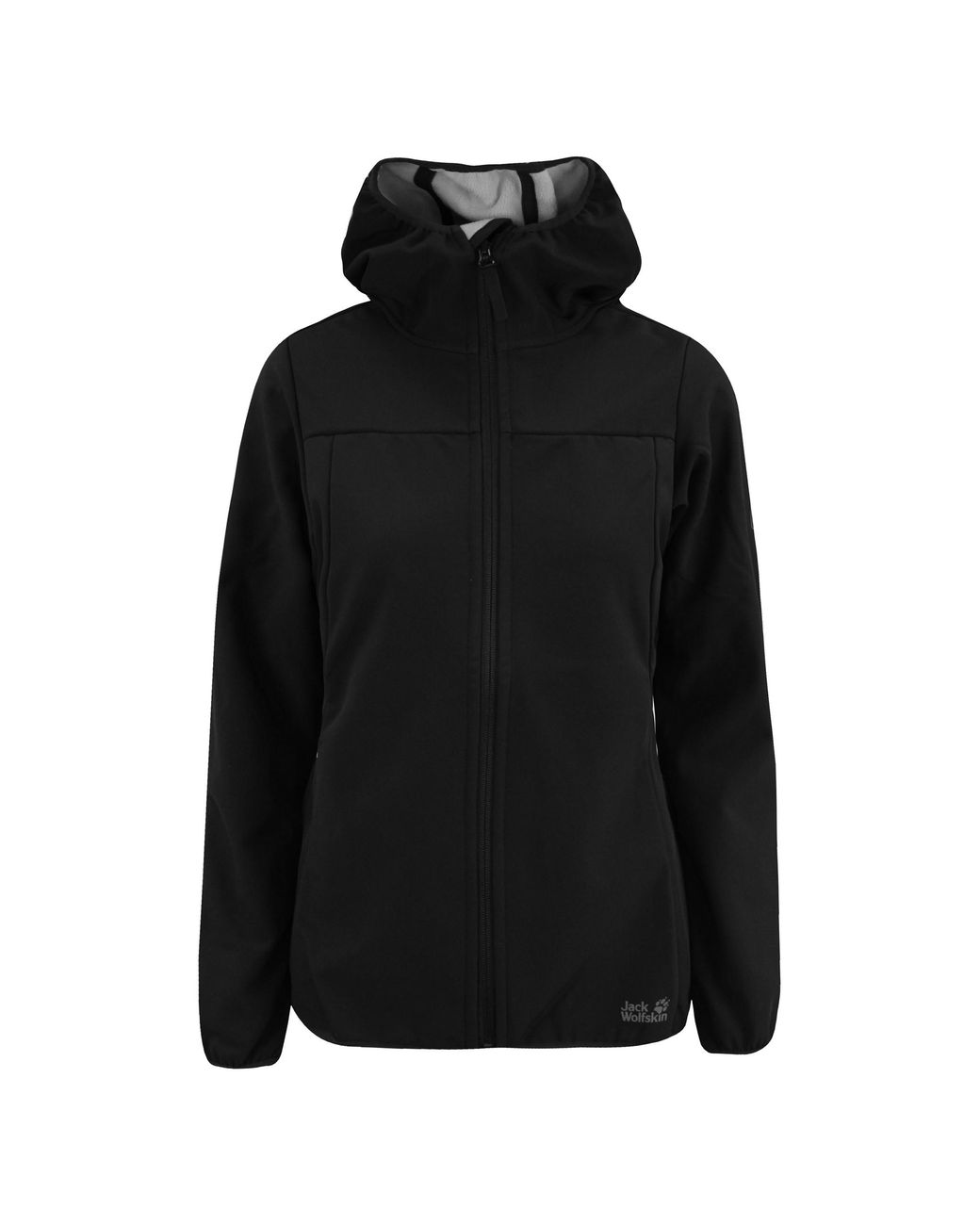Jack Wolfskin Black Wolfpack Flexshield Track Jacket