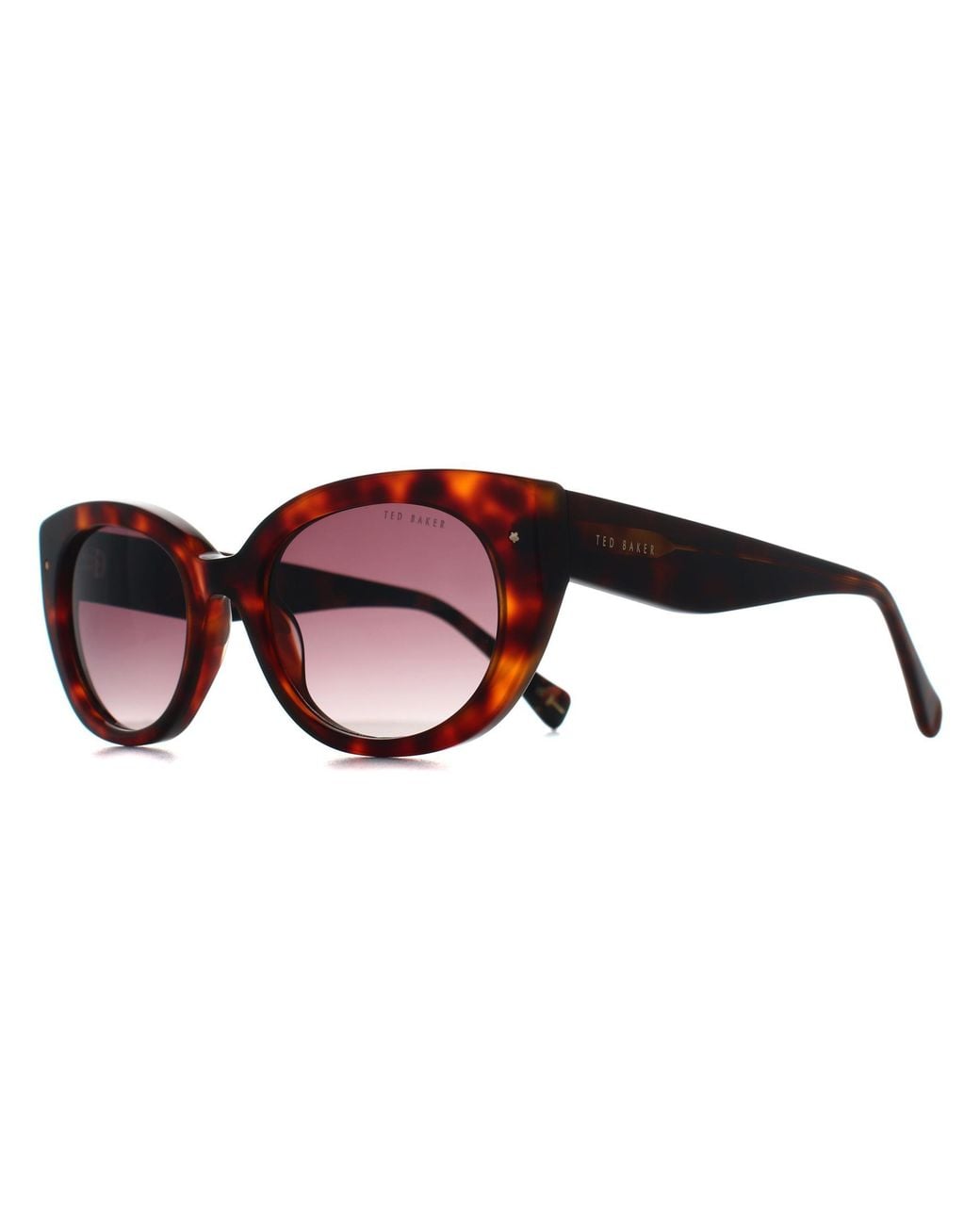 Ted Baker Red Oval Tortoise Gradient Tb1737