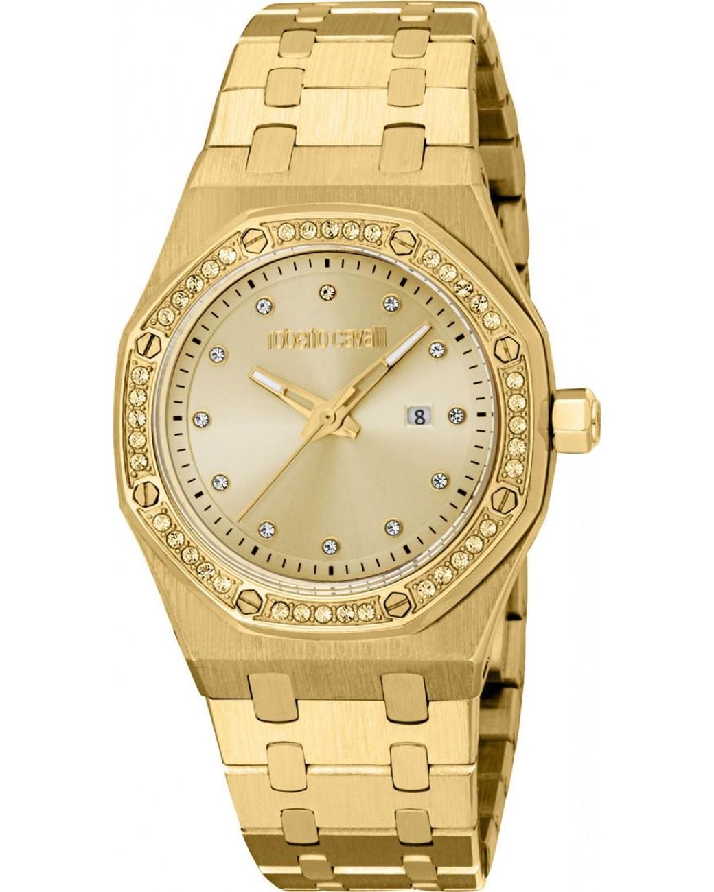 Roberto Cavalli Metallic Rc5L159M0055 Ladies Watch