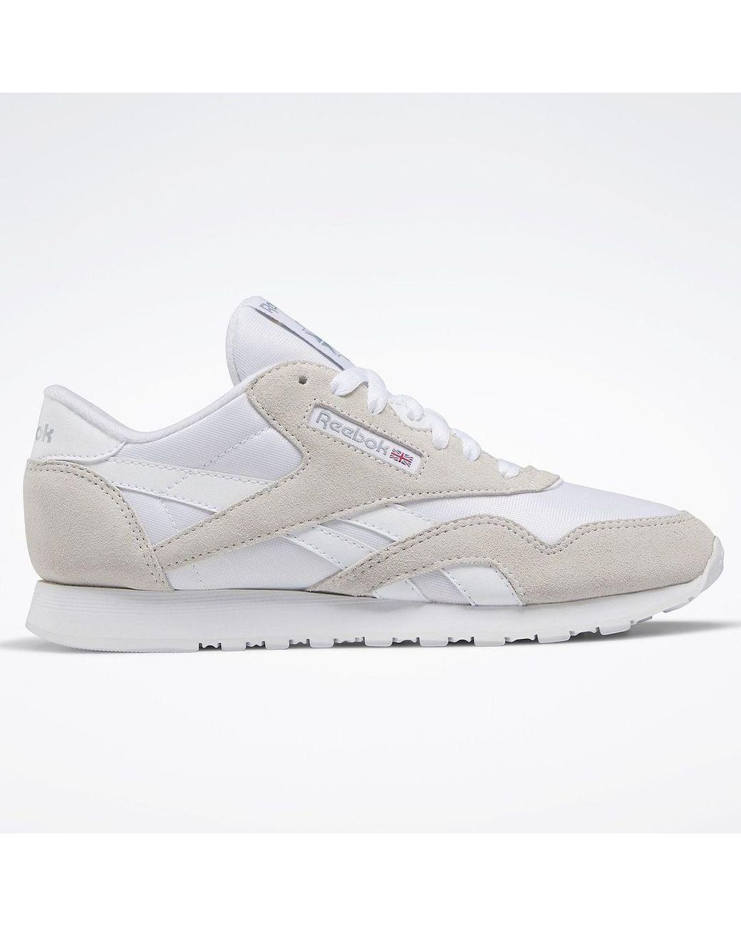 Reebok Classic Nylon Trainer in White für Herren