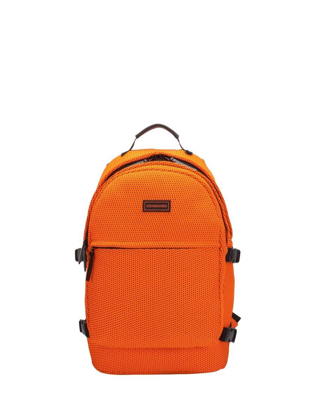 Consigned Orange Barton Backpack for men