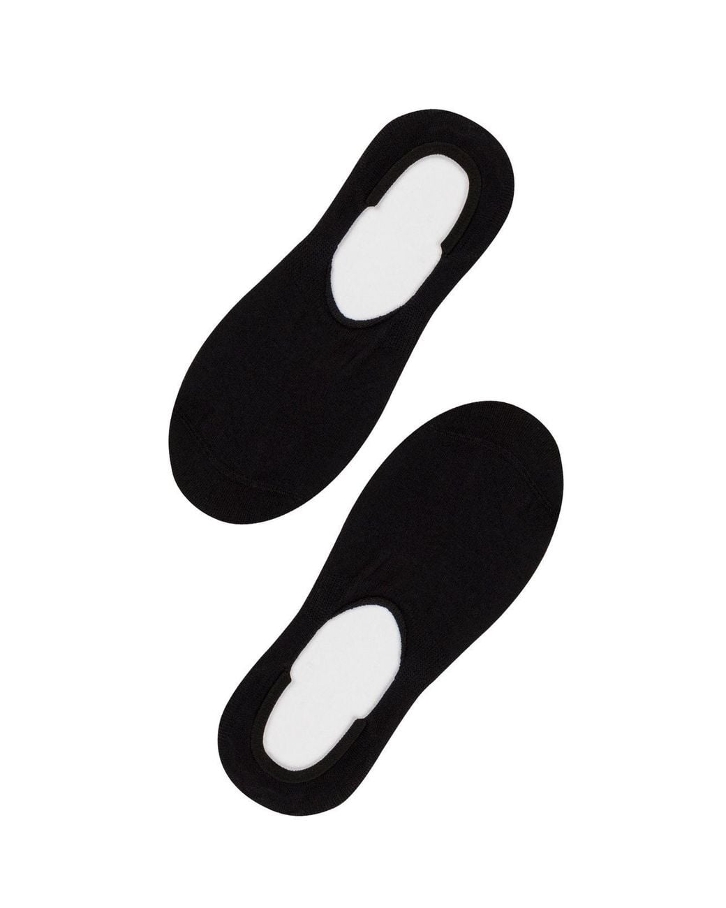 Penti Black 2-Pack Cotton Crew Socks