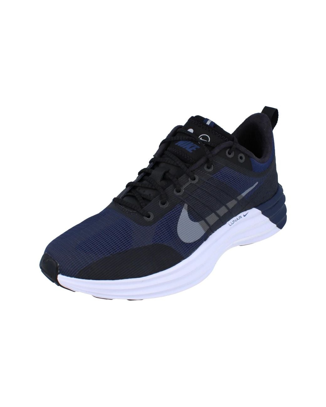 Nike Blue Lunar Roam Running Trainers for men