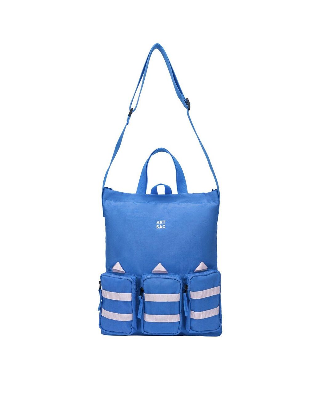 Art-sac Blue Vinsent Triple Tote Bag