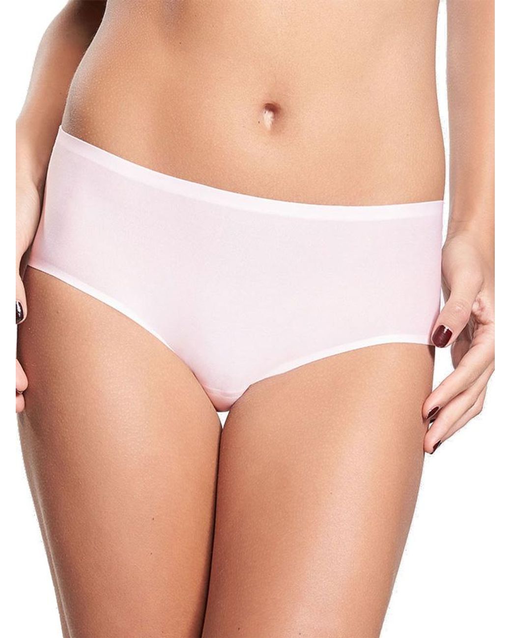 Chantelle White Soft Stretch Hipster Brief
